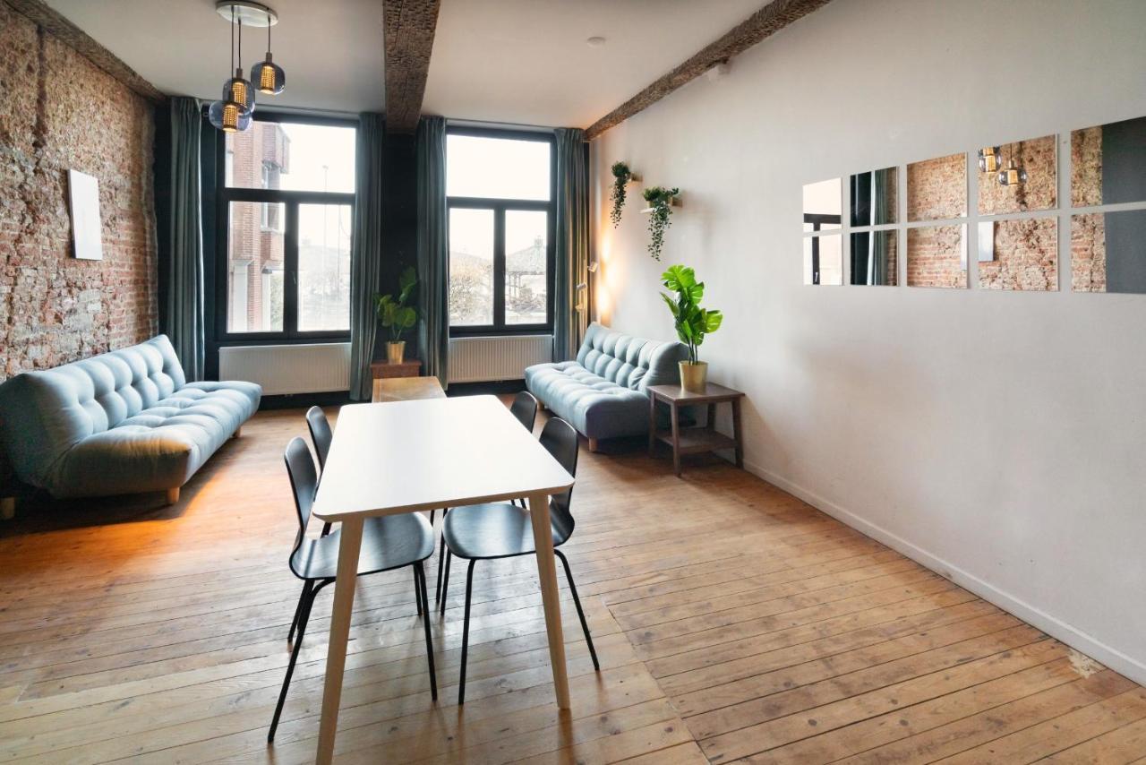 Charming Two-Bedroom River Side Apartment Antwerpen Kültér fotó