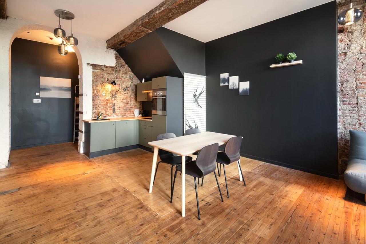 Charming Two-Bedroom River Side Apartment Antwerpen Kültér fotó