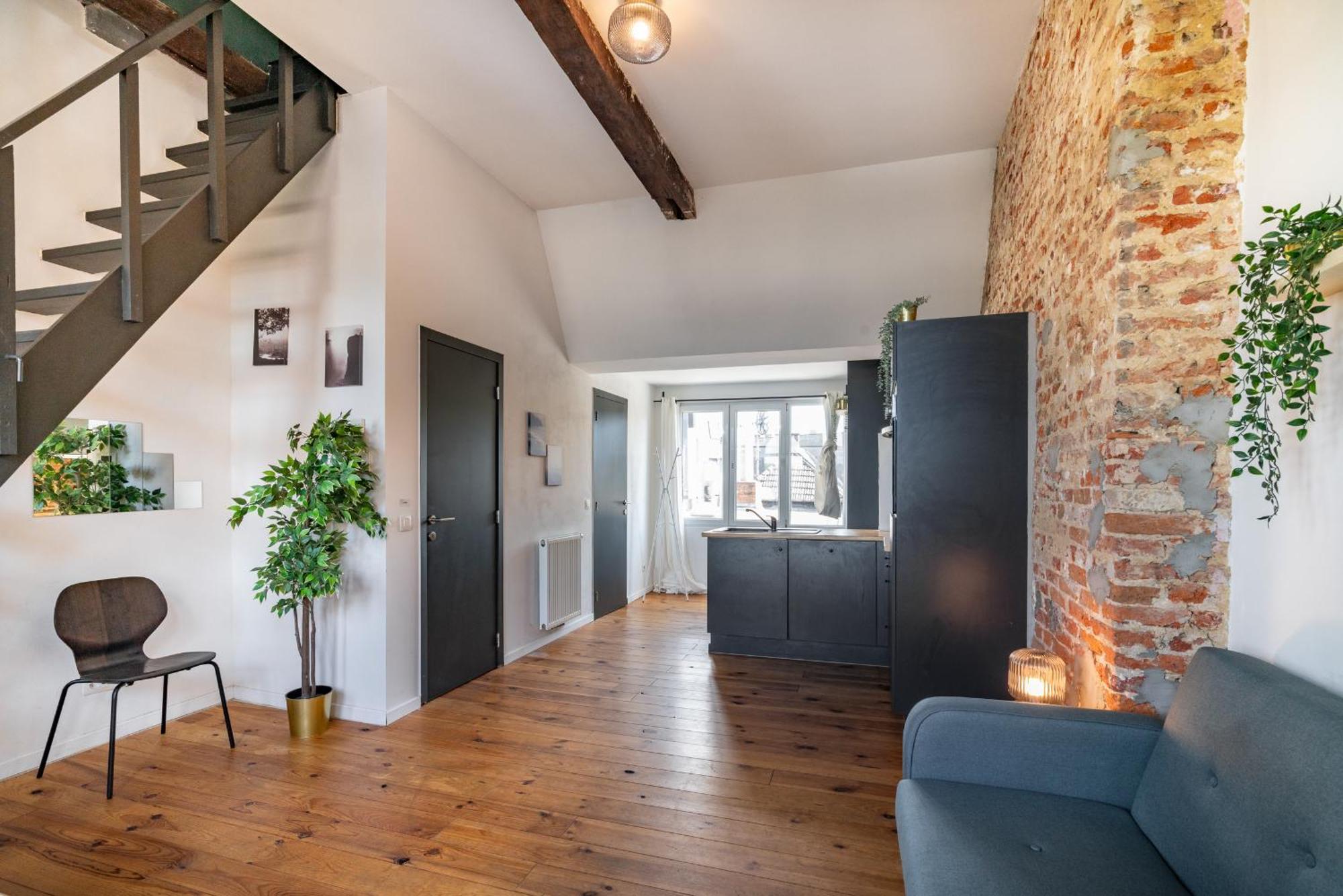 Charming Two-Bedroom River Side Apartment Antwerpen Kültér fotó